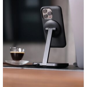 QUAD LOCK MAG Mount DUAL Desktop Alu Wireless Handy Lade Station Office / Home USB
