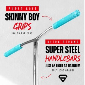 CORE SL3 Stunt-Scooter Park H=92,5cm Chrome/Teal