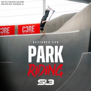 CORE SL3 Stunt-Scooter Park H=92,5cm Chrome/Teal