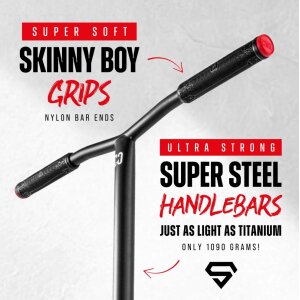 CORE SL3 Stunt-Scooter Park H=92,5cm Schwarz/Rot