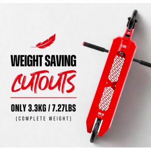 CORE SL3 Stunt-Scooter Park H=92,5cm Schwarz/Rot
