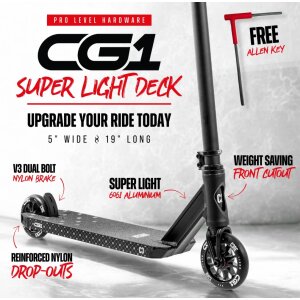 CORE CG1 Stunt-Scooter Park H=81cm Schwarz