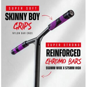CORE CG1 Stunt-Scooter Park H=81cm Schwarz/Neochrome