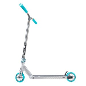 CORE CG1 Stunt-Scooter Park H=81cm Silber Gebürstet / Türkis