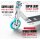 CORE CG1 Stunt-Scooter Park H=81cm Silber Gebürstet / Türkis
