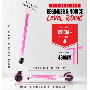 CORE CB1 Stunt-Scooter Park H=79cm Pink