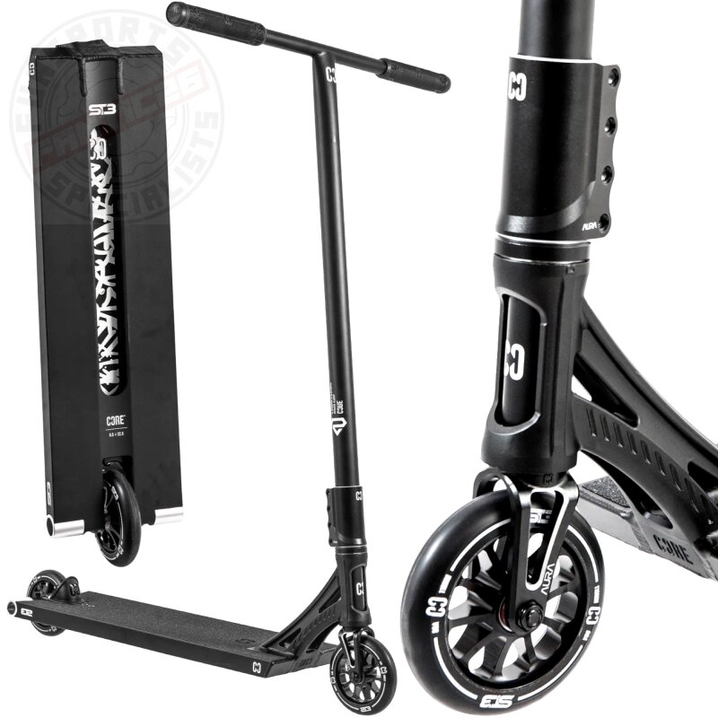 CORE ST3 Stunt-Scooter Street H=96cm Schwarz