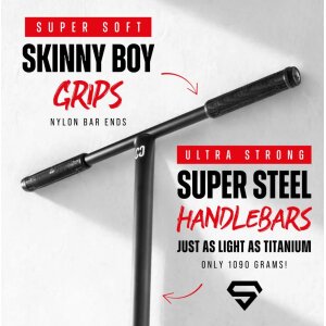 CORE ST3 Stunt-Scooter Street H=96cm Schwarz