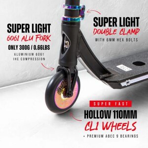 CORE CL1 Stunt-Scooter Park H=86cm Neochrome