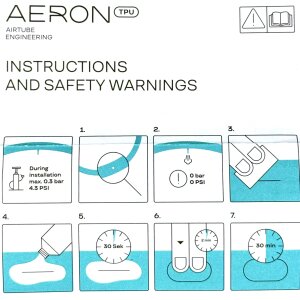 AERON Tubo Patch Kit Fahrrad Road TPU Schlauch Pflickset Pannenset