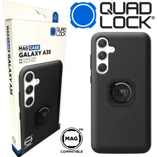 QUAD LOCK MAG Case Handy Schutz Hülle Halter passend für Galaxy A35