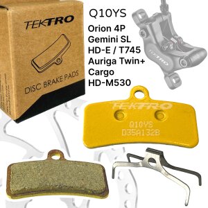 Tektro Q10YS semi-metallisch Fahrrad...