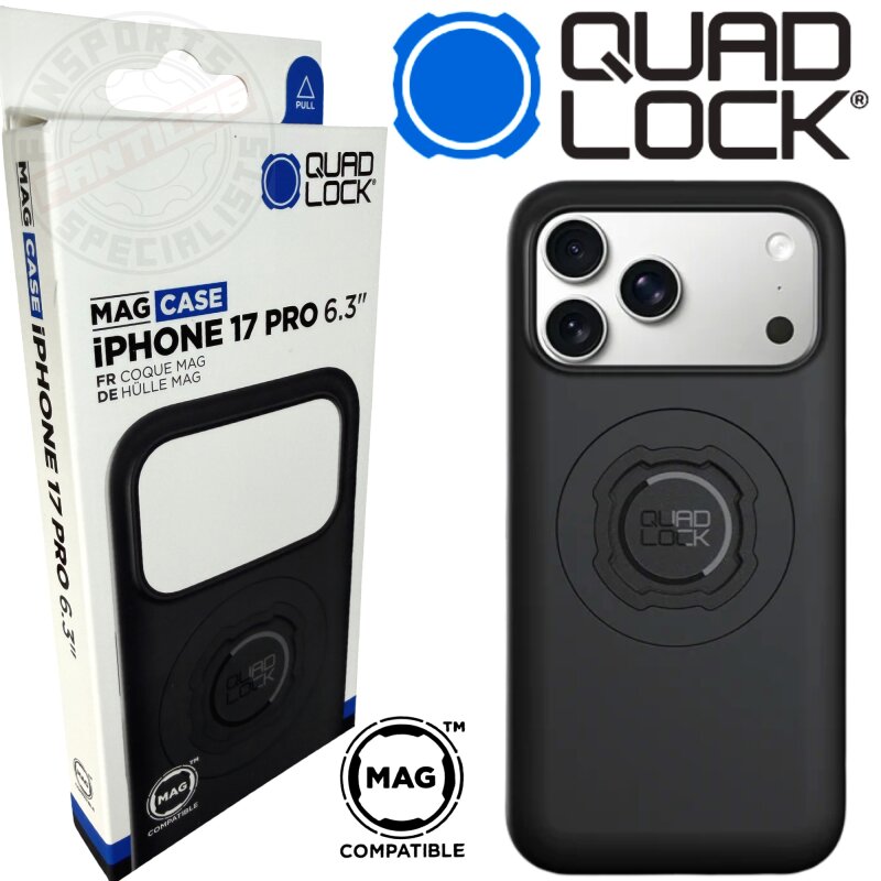 QUAD LOCK MAG Case Handy Schutz Hülle Halter passend für iPhone 17 Pro