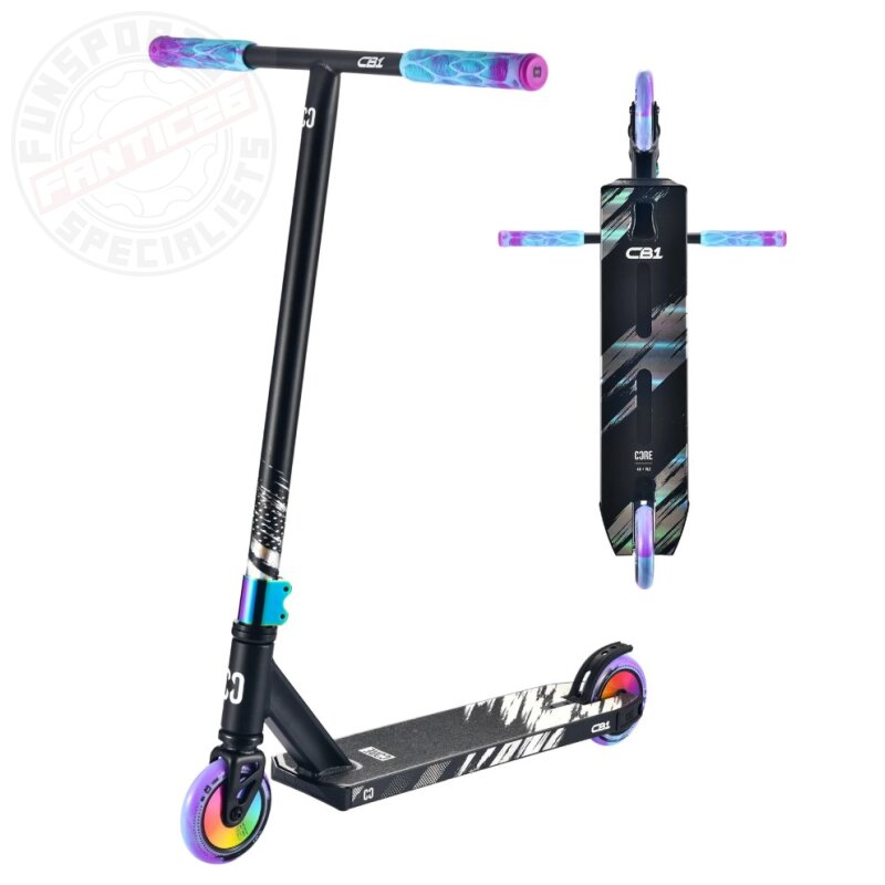 CORE CB1 Stunt-Scooter Park H=79cm Schwarz/Neochrome