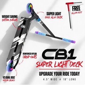 CORE CB1 Stunt-Scooter Park H=79cm Schwarz/Neochrome
