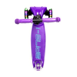 i-Glide verstellbarer Kinderroller für 2-8 Jährige Lila