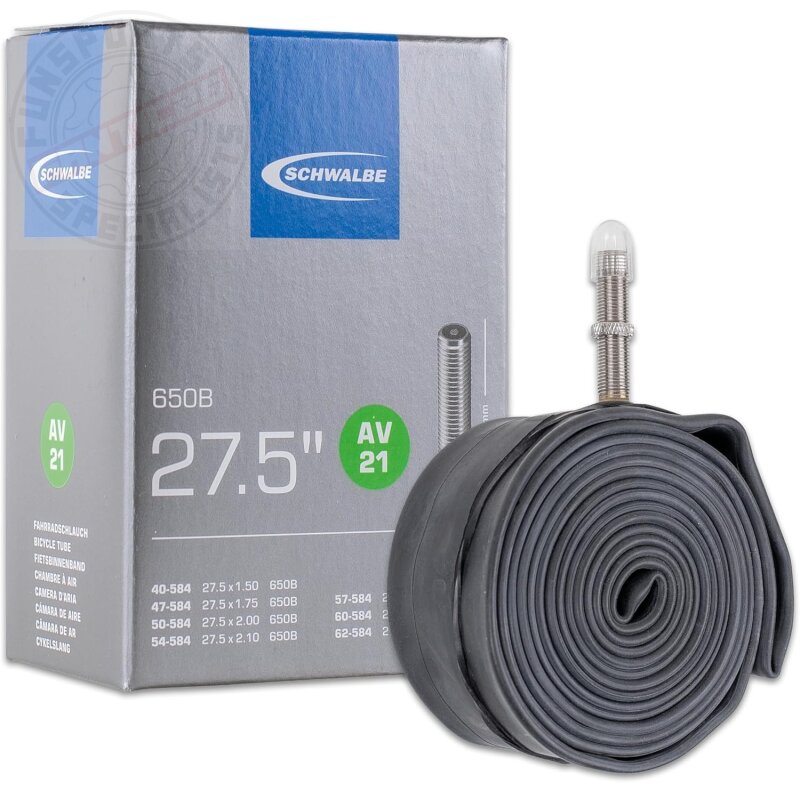 Schwalbe Fahrradschlauch  MTB Schlauch 27.5 Zoll (ETRTO 40/62-584) AV14 / AV21