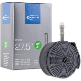 Schwalbe Fahrradschlauch  MTB Schlauch 27.5 Zoll (ETRTO 40/62-584) AV14 / AV21