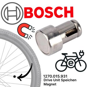 Bosch Drive Unit Fahrrad Ebike Speichen Magnet Motor...