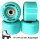 Supreme Rollers Rollschuh Rollen 54mm 82A (4er Set) + Kugellager Türkis