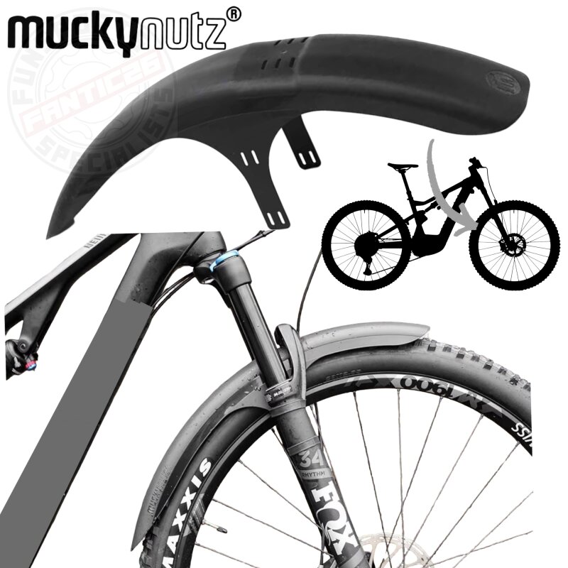 Mucky Nutz MTB Ebike Gabel Mud Mug Guard Schutzblech lang