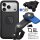 QUAD LOCK Motorrad Lenker Handyhalterung + Vibrationsdämpfer + MAG Hülle für Iphone