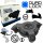 QUAD LOCK Motorrad Lenker Handyhalterung + Vibrationsdämpfer + MAG Hülle für Iphone