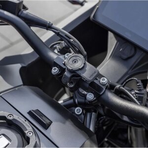 QUAD LOCK Motorrad Lenker Handyhalterung PRO + Vibrationsdämpfer + MAG Hülle für Iphone