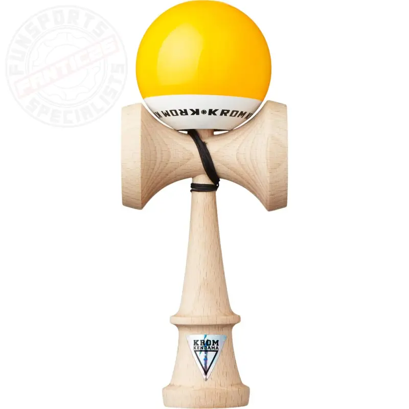 Krom Pop LOL Kendama Gelb