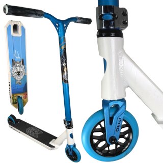 Chilli Pro Signature Arche Cole Custom Stunt-scooter H=86cm Weiss / Türkis
