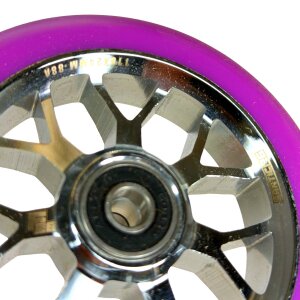 Fantic26 Spy7 Stunt-Scooter Rolle 110mm Abec11 Chrome/Pu...
