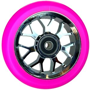 Fantic26 Spy7 Stunt-Scooter Rolle 110mm Abec11 Chrome/Pu...