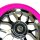 Fantic26 Spy7 Stunt-Scooter Rolle 110mm Abec11 Chrome/Pu Pink