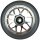 Fantic26 Spy7 Stunt-Scooter Rolle 110mm Abec11 Titan/Pu Grau