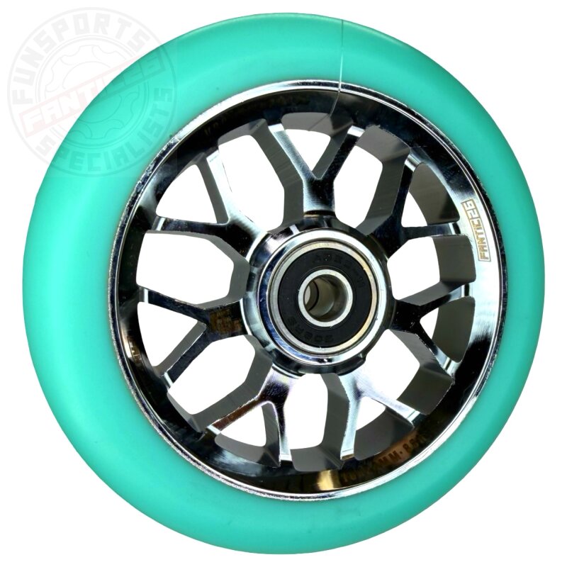 Fantic26 Spy7 Stunt-Scooter Rolle 110mm Abec11 Chrom/Pu Mint