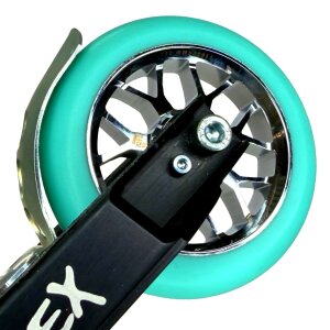 Fantic26 Spy7 Stunt-Scooter Rolle 110mm Abec11 Chrom/Pu Mint
