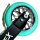 Fantic26 Spy7 Stunt-Scooter Rolle 110mm Abec11 Chrom/Pu Mint