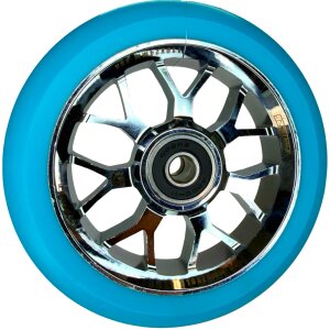 Fantic26 Spy7 Stunt-Scooter Rolle 110mm Abec11 Chrom/Pu...