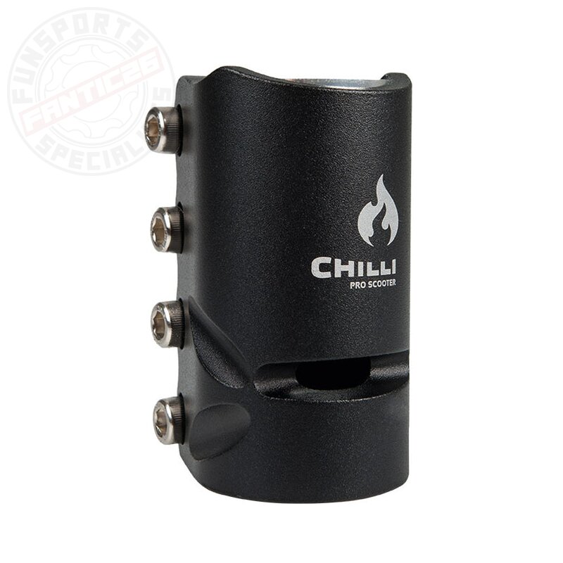 Chilli Pro SCS Stunt-Scooter Klemme SCS 31,8 & 34,9 Schwarz