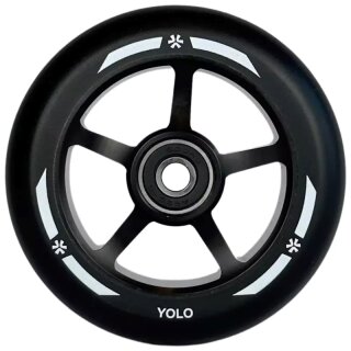 Union Yolo Stunt-Scooter Rolle Abec9 100mm Schwarz