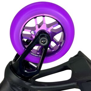 Fantic26 Base Stunt-Scooter Rolle 100mm Abec11 Lila/Pu Lila