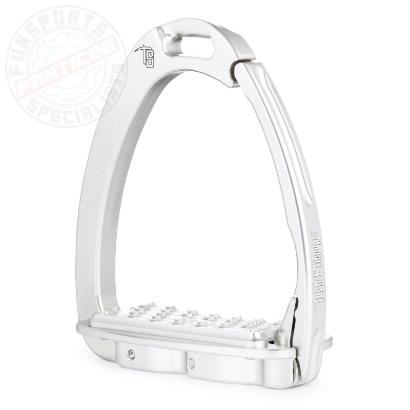 Tech Stirrups Venice Sloped EVO Sichereheitssteigbügel Silber