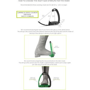 Tech Stirrups Venice Sloped EVO Sichereheitssteigbügel Aluminium