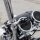 QUAD LOCK Motorrad Lenker Handyhalterung  PRO Chrome XL + Vibrationsdämpfer + MAG Universal Klebe Pad