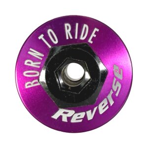 Reverse Alu Dirt Barspin Top Cap Steuersatzkappe...