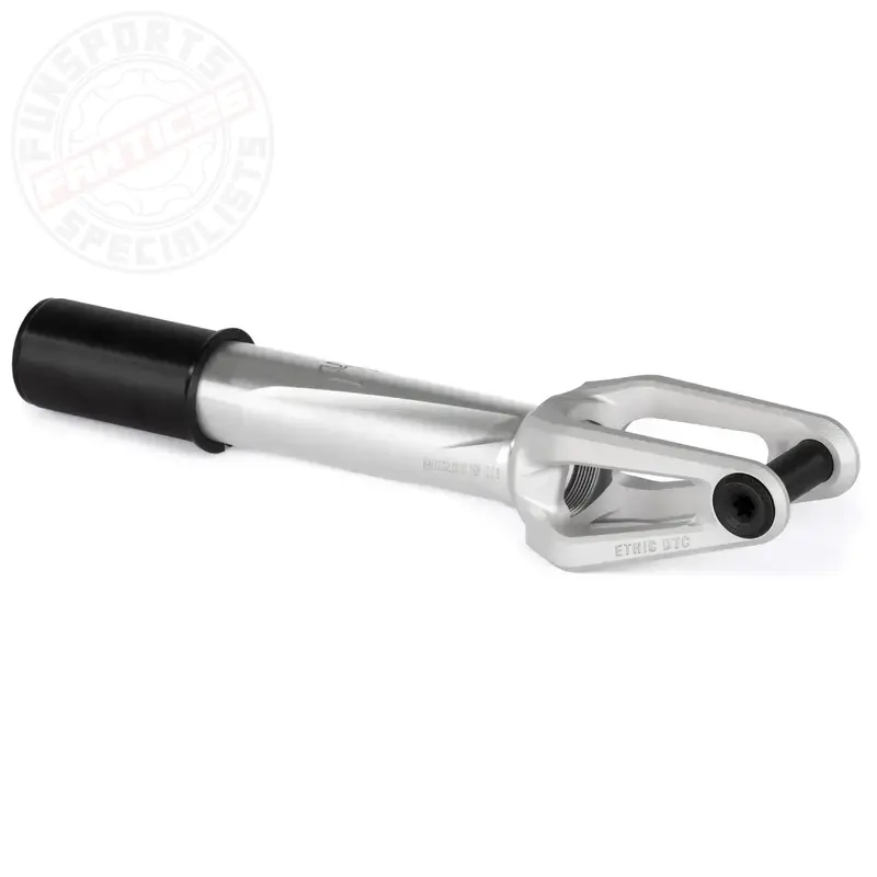 Ethic DTC Merrow V3 8/12Std Stunt-Scooter Gabel HIC Raw Silber