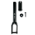 Union Classic IHC Stunt Scooter Fork 245g Schwarz
