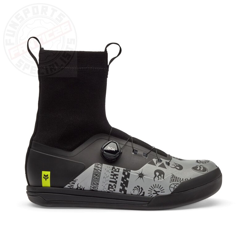 Fox Union BOA® All Weather Lunar Special Edition Fahrrad Flat Schuhe Schwarz 45