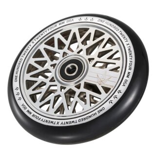 Blunt 120mm Stunt-Scooter Rolle Hollow Core wheel Diamond V2 Chrome