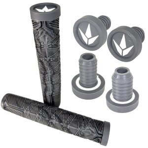 Blunt Stunt-Scooter / BMX Griffe V3 Soft 160mm Lang grau...
